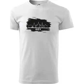 Kiev - Silueta - Triko extra velké (5-8XL) - 8XL ( Bílá )