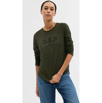 Dámské tričko GAP Dámské Tričko s logem Gap GAP Zelená XS (2440172)