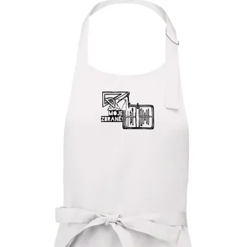 Kuchyňská zástěra Moje zbraně - Geometrie - matematika - Pánská zástěra na vaření - Univerzální velikost ( Bílá )