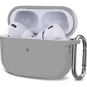 Příslušenství pro sluchátka Enem Jednobarevný obal na Airpods PRO 2 - Grey IRAIRP2-17