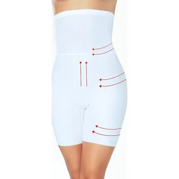 Kalhotky Extra vysoké stahovací prádlo Vlata bílé S