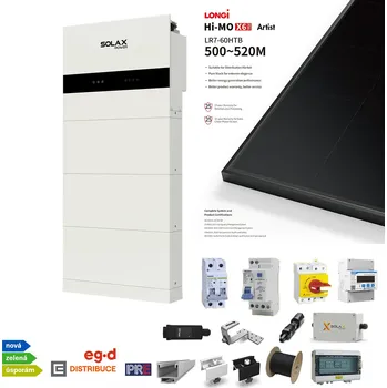 solární set Fotovoltaická elektrárna SolaX Power X3-IES s baterií 15.3 kWh