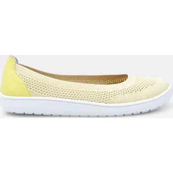 Dámské tenisky Baťa dámské barefoot síťované baleríny žluté, vel. 41