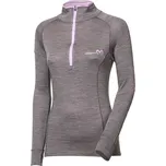 Progress MB TRZZ dámský termo rolák s krátkým zipem tm.šedá/levandule Velikost: L