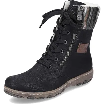 Dámské kozačky Dámská kotníková obuv RIEKER Z0123-01 černá W5 39