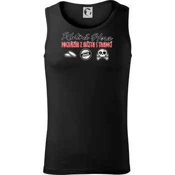 Kutná Hora město s tradicí - Tílko pánské Core - L ( Černá )