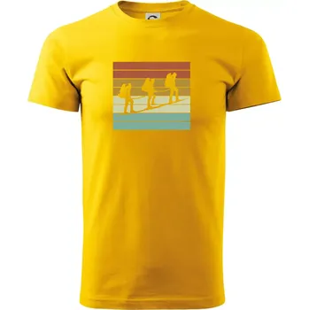 Pánské tričko Vintage výprava - Triko extra velké (5-8XL) - 7XL ( Žlutá )