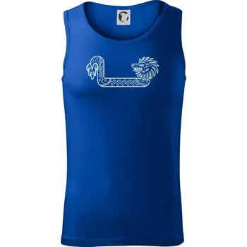 Mayové - zvířata drak - Tílko pánské Core - M ( Královská modrá )