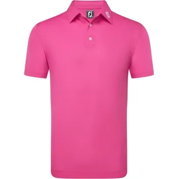 FootJoy Stretch Pique Solid pánské polo, růžové pánské, XXL