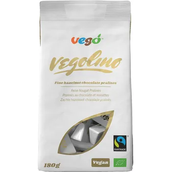 Cukrovinka Vego Pralinky nugátové BIO (180 g)