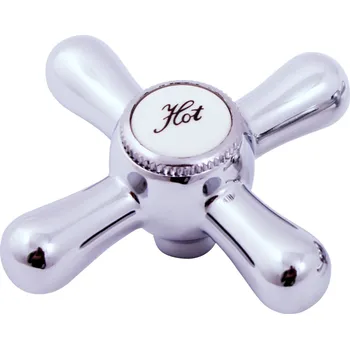 Vodovodní baterie RAV Slezák Ručka Retro teplá voda, zlatá lesklá, KR1002Z