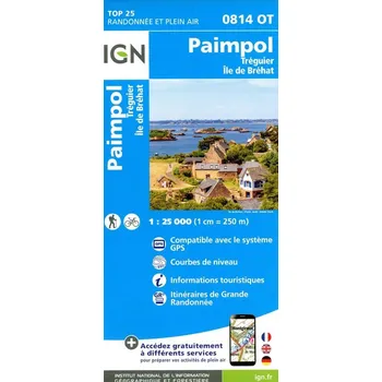 Paimpol Treguier -Ile de Brehat 1:25 000