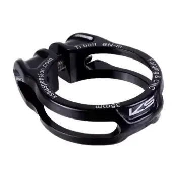 Sedlo na kolo Kind Shock Ether objímka sedlové trubky na imbus černá 31,8 mm