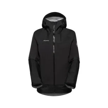 Dámská větrovka Mammut Ducan Guide HS Hooded Jacket Women black 0001 černá S
