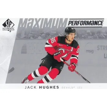 Karetní hra insert karta JACK HUGHES 24-25 SP Authentic Maximum Performance číslo MP-14