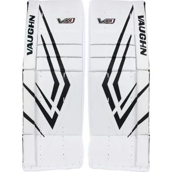 Chránič nohou Brankářské betony Vaughn VELOCITY VX1 Black/White Junior 26 + 2 palce