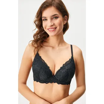 Dámské spodní prádlo Podprsenka Angie II s vyjímatelnými vycpávkami Plunge