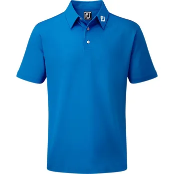 Chlapecké tričko Footjoy Stretch Pique Solid dětské polo, cobalt (modré) dětské, L