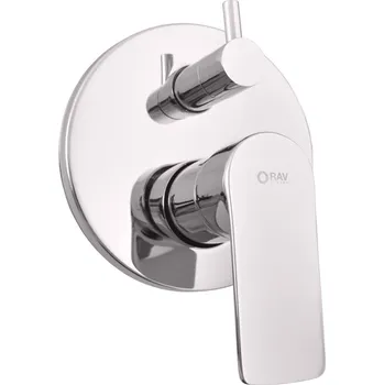 RAV Slezák Vltava Vanová/Sprchová baterie podomítková 2 cestná, chrom, VT485