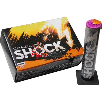 Zábavní pyrotechnika Klásek Trading s.r.o. Fontány CRACKLING SHOCK