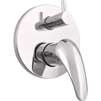 RAV Slezák Sázava Vanová/Sprchová baterie podomítková 2 cestná, chrom, SA085