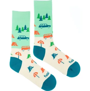 Dámské ponožky Fusakle ponožky Stanovačka Barva: Béžová, Velikost: 43-46