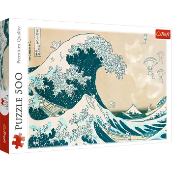 Puzzle Puzzle 500 dílků – velká kočičí vlna Trefl