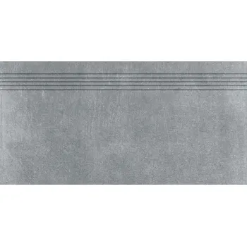 Obklad Rebel, DCPSR742, schodovka, 30x60cm, tmavě šedá