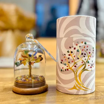 Stromeček štěstí s kupolí, čakrový