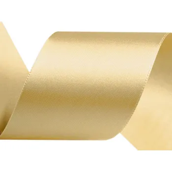 Stuha Atlasová stuha šíře 40 mm Varianta: 87 zlatá sv., Balení: 22.5 m