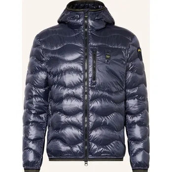 Blauer Pánská Péřová Bunda Wave, tmavě modrá, 58