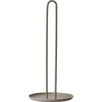 Držák kuchyňských utěrek Taupe ocelový stojan na papírové utěrky ø 14,5 cm Singles – Zone ID_1797250