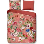 Oranžové povlečení na dvoulůžko/prodloužené z bavlněného saténu 240x220 cm Amalia – Descanso ID_1808396