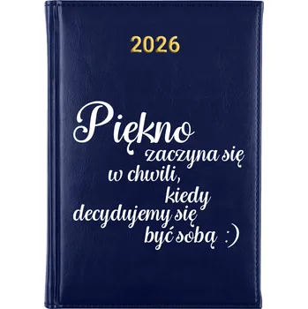 Kalendář Knižní kalendář 2026 A5 modrý