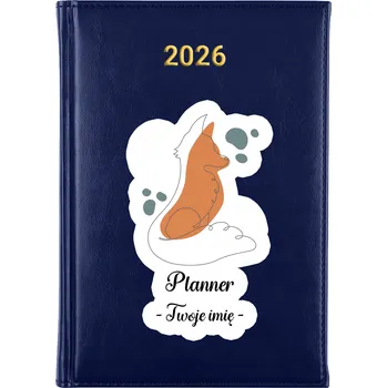 Kalendář Knižní kalendář 2026 A5 modrý