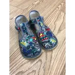 Beda barefoot Bačkůrky zúžené (SLIM) - grafitti, Boty Beda Velikost: 26