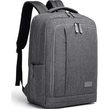 Městský batoh Kono EM2111 Batoh na notebook&nbsp;14.1" Šedý s USB 20L