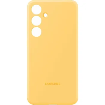 Pouzdro na mobilní telefon Samsung Silicone Case pro Samsung Galaxy S24 Plus žlutý