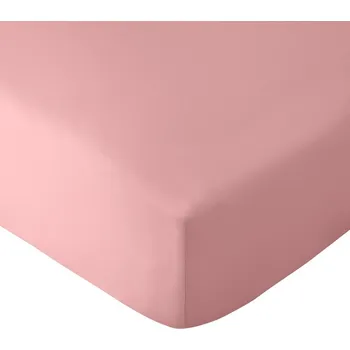 Prostěradlo Růžové napínací prostěradlo 90x190 cm So Soft Non-Iron – Catherine Lansfield ID_1800603