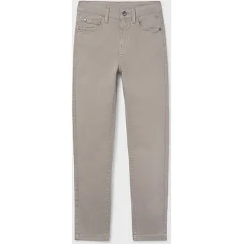 Chlapecké kalhoty Dětské kalhoty Mayoral slim fit basic 582.7D.Junior.9BYA šedá 90X, vel. 140