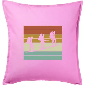 Polštář Vintage výprava - Polštář 50x50 - 50x50 - Pouze potah ( Růžová )