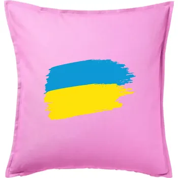 Polštář Ukrajinské tričko - Polštář 50x50 - 50x50 - Pouze potah ( Růžová )