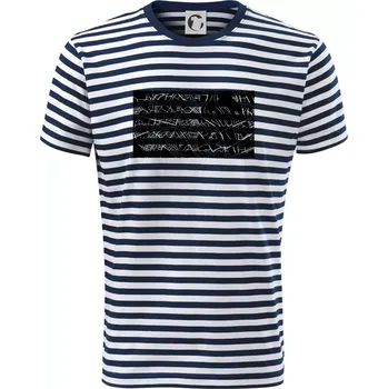 Pánské oblečení Kiev - mapa - Triko na vodu - M ( Prouhovaná )