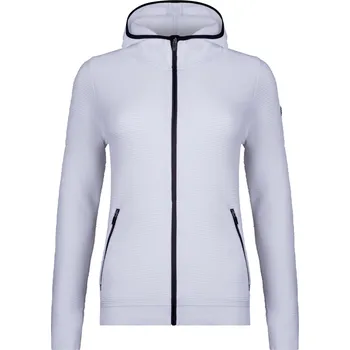 Dámský svetr NEWLAND N4 5432 SESTRIERE LADY HOODIE FULL ZIP WHITE Velikost: M WOMEN’S HOODIE FULL ZIP MIDLAYER