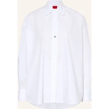 Dámská halenka Hugo Dámská Oversized Košilová Halenka Echarming, bílá, 36