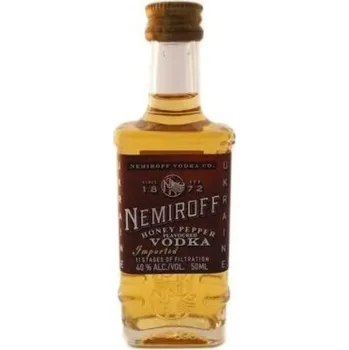 Vodka Nemiroff original Honey Pepper 40% 0,05 l (holá láhev)