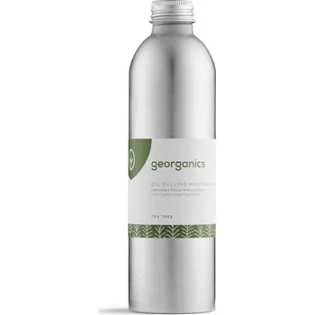 Ústní voda Georganics | Ústní voda Oil Pulling - Tea Tree Objem: 275 ml svěžest, která začíná u zdravé ústní dutiny