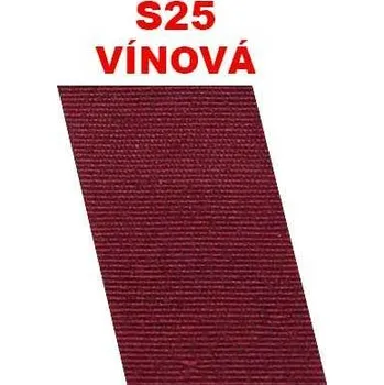 Stuha vínová S25