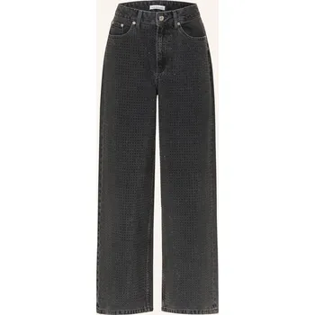 Dámské džíny Mrs & Hugs Dámské Džíny S Ozdobnými Kamínky, black, 38