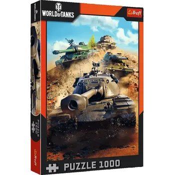 Puzzle Trefl Puzzle WORLD OF TANKS: tanky v boji 1000 dílků